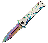 Image of China Made Rainbow Diamond II Folding Knife
