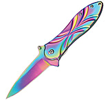 Image of China Made Rainbow Diamond Linerlock