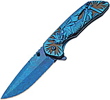 Image of China Made Samurai Framelock 3.50 in Stainless Steel Folding Knife