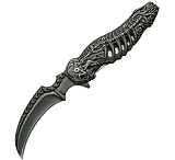 Image of China Made Skull Talon Linerlock A/O Folding Knife