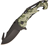 Image of China Made Tactical Linerlock Camo A/O Folding Knife