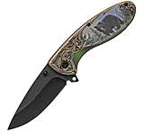 Image of China Made Wildlife Linerlock Bear Folding Knife