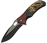 Image of China Made Wildlife Linerlock Dragon A/O Folding Knife