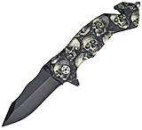 Image of China Made Zombie Skull Linerlock Knife