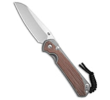 Image of Chris Reeve Knives Chris Reeve Large Sebenza 31 Frame Lock Knife Glass Blast Ti + Micarta 3.6 SW 21F97B47