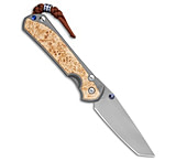 Image of Chris Reeve Knives Chris Reeve Left Hand Large Sebenza 31 Knife Box Elder Tanto 3.6 SW 78D3A44D