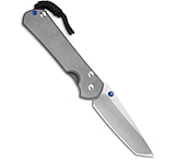 Image of Chris Reeve Knives Chris Reeve Left-Hand Large Sebenza 31 Knife Sandblasted Ti Tanto 3.625 SW DC2B6C71