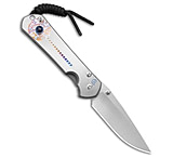 Image of Chris Reeve Knives Chris Reeve Left-Hand Small Sebenza 31 Knife Unique Titanium 2.94 Stonewash 8A1038DF