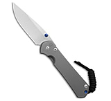 Image of Chris Reeve Knives Chris Reeve Small Sebenza 31 Drop Point Knife Ti Glass Blasted 2.94 Polished 615B3A1B