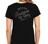 Image of Christensen Arms Christensen Script Scoop Neck SS Tee - Womens
