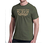 Image of Christensen Arms Mountain Line Art Shield SS Tee - Mens