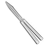 Image of CIVIVI Dracolisk Butterfly Trainer Silver Aluminum 4.6 Stonewash 2670F534