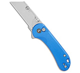 Image of CIVIVI Elementum Utility Button Lock Blue Aluminum 2.5 Satin*DISCOUNT* 2CB0193B