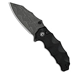 Image of CIVIVI Natterjack Button Lock Knife Milled Black G-10 3.2 Damascus 7C633334