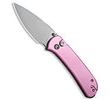 Image of CIVIVI Qubit Button Lock Knife Pink Aluminum 2.98 Satin C22030E-5*DISC* FCA86F1D