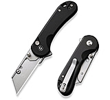Image of Civivi Utility Knife Elementum 2.26" Black W/3 Eb Clam Pack