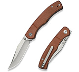 Image of CIVIVI Clingman Front Flipper &amp; Thumb Stud Knife Micarta Handle 2.99inch Nitro-v Blade C23065-3