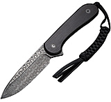 Image of CIVIVI Elementum 4.00 in Damascus steel Fixed Blade Knife