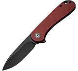 Image of CIVIVI Elementum Linerlock Burgundy 3.00 in Steel Folding Knife