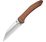 Image of CIVIVI Hadros Linerlock Micarta Brn 3.25 in Stainless Steel Folding Knife