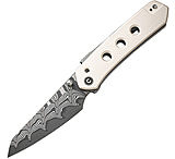 Image of Civivi Knife Vision Fg 3" Ivory Damascus Blade Clam Pack