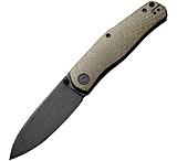 Image of CIVIVI Sokoke Linerlock Micarta 3.38 in Stainless Steel Folding Knife