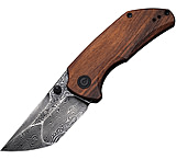 Image of CIVIVI Thug 2 Linerlock Wood 2.75 in Damascus steel Folding Knife