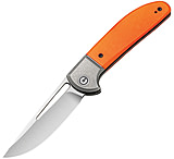 Image of CIVIVI Trailblazer XL Slip Joint Org 3.50 in Stainless Steel Folding Knife