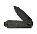 Image of CIVIVI Yonder Thumb Stud &amp; Crossbar Lock Knife Dark Green Canvas Micarta Handle