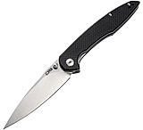 Image of CJRB Centros Linerlock Black D2 Folding Knife