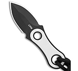 Image of CJRB Knap Fixed Blade Knife White G-10 1.2 Black PVD 98BB6FEA