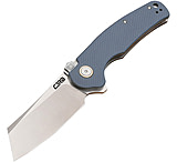 Image of CJRB Crag Linerlock Blue-Gray D2 Folding Knife