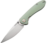 Image of CJRB Feldspar Linerlock Jade Folding Knife