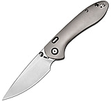 Image of CJRB Feldspar Top Linerlock Gray Ti