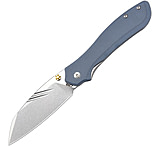 Image of CJRB Fugly Linerlock Blue-Gray G10