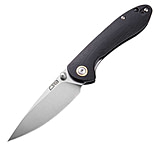 Image of CJRB Small Feldspar Linerlock Black Folding Knife