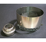 Image of Clikstand Sierra Titanium Combo with T-2 and T-2C Windscreen and Evernew Titanium Burner