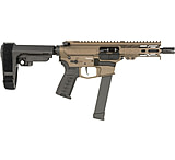 Image of CMMG Banshee MKGs Semi Auto Pistol with Fixed Ejector and Rip Brace, 9mm Luger, 5 in Barrel