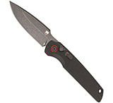 Image of Cobratec Knives Cobratec Jackal Push Button Auto 3.5" Stonewash Black D2