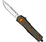 Image of Cobratec Knives Cobratec Medium Fs-3 Otf Fractured Black Orange 3&quot; D2