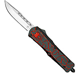 Image of Cobratec Knives Cobratec Medium Fs-3 Otf Fractured Black Red 3&quot; D2