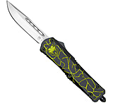Image of Cobratec Knives Cobratec Medium Fs-3 Otf Fractured Black Yellow 3&quot; D2
