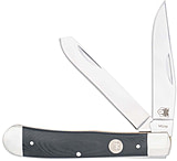 Image of Cobratec Knives Cobratec Trapper Two Blade G-10 Black/ss Slip Joint