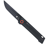Image of CobraTec Knives CTIFRBLK Inferno 3.50&quot; OTF Tanto Plain Black TiCN D2 Steel Blad