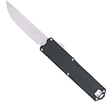 Image of CobraTec Knives CTRNGBLKDNS Ranger 3.25&quot; OTF Plain Stonewashed D2 Steel Blade,