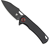 Image of CobraTec Knives CTWOLVERINEBLK Gideon 3&quot; Folding Plain Black Stonewashed D2 Ste CTGHRBPB