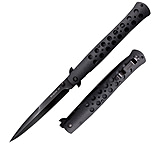 Image of Cold Steel CS26C6AA Ti-Lite 6&quot; Folding Spear Point Plain Black W/DLC Cooating S