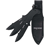 Image of Cold Steel Throwing s / 8 Overall / Clip Point s / Oxide 420ss / Nylon Sheath 3 Pack 2.00 in Stainless Steel Throwing Knife