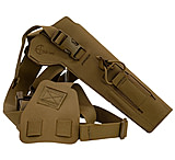 Image of Cole-Tac VW202 Varmint Wrangler Pistol Holder Chest Coyote Brown Left Hand