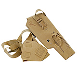 Image of Cole-Tac VW212 Varmint Wrangler Pistol Holder Coyote Brown Left Hand